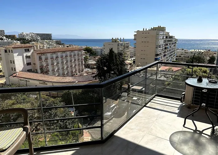 Marvelous Sea & Garden View, Near Carihuela Beach