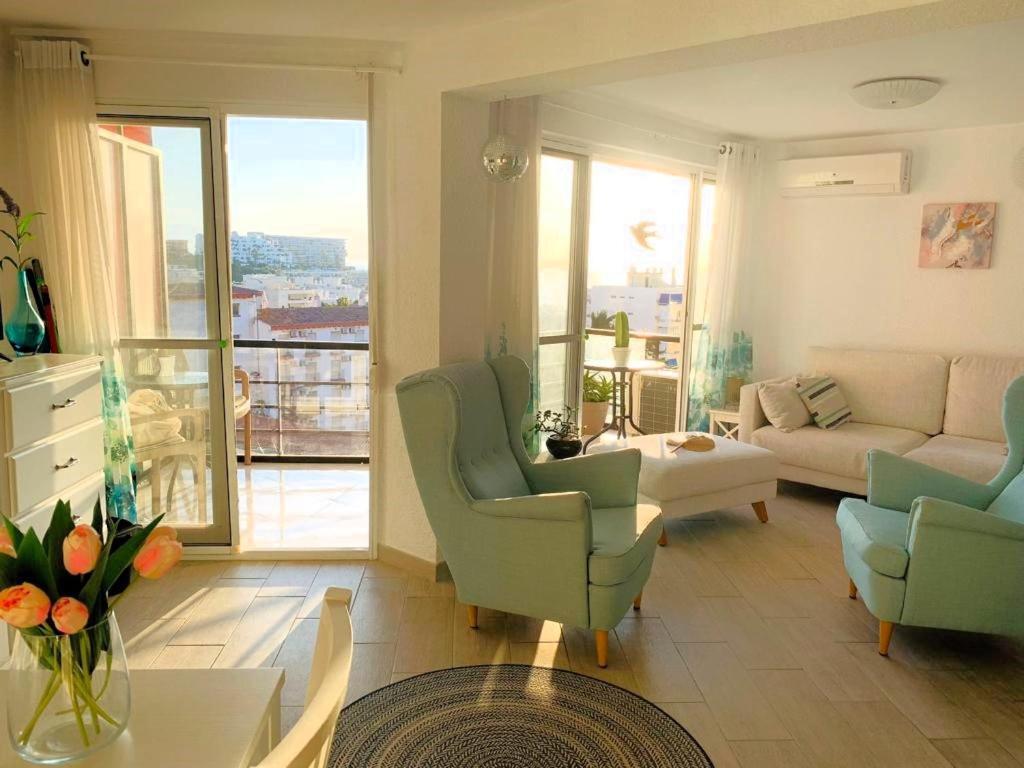 Marvelous Sea & Garden View, Near Carihuela Apartament Torremolinos